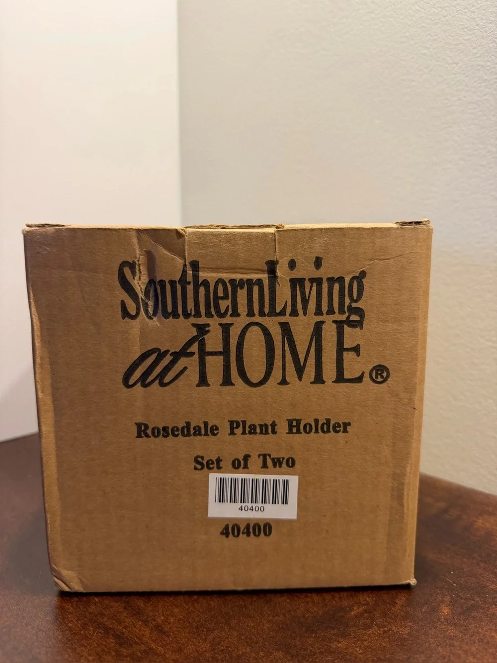 Southern Living at Home, Rosedale Plant Holder, 2pc set, # 40400, NIB Retired